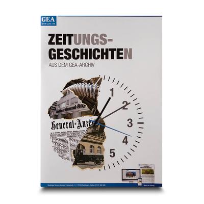 Mappe A3 Zeitungsgeschichten - Beim Druckbetrieb Lindner werden individuelle Ordner, Boxen und Präsentationsunterlagen hergestellt