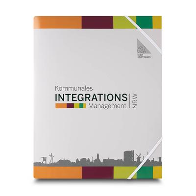 Registermappe Integrationsmanagement - Beim Druckbetrieb Lindner werden individuelle Ordner, Boxen und Präsentationsunterlagen hergestellt