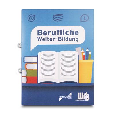 Mappe Bildungsangebote WFB - Beim Druckbetrieb Lindner werden individuelle Ordner, Boxen und Präsentationsunterlagen hergestellt