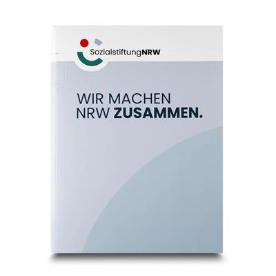 Sammelmappe Stiftung Wohlfahrtspflege - Beim Druckbetrieb Lindner werden individuelle Ordner, Boxen und Präsentationsunterlagen hergestellt