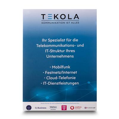 Vertragsmappen Telekommunikation - Beim Druckbetrieb Lindner werden individuelle Ordner, Boxen und Präsentationsunterlagen hergestellt