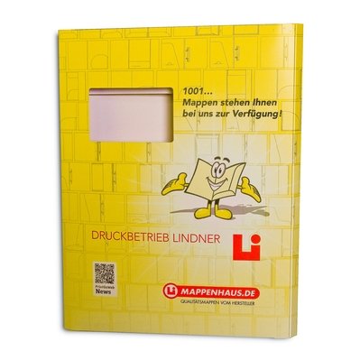 Versandmappe Mappehaus - Beim Druckbetrieb Lindner werden individuelle Ordner, Boxen und Präsentationsunterlagen hergestellt