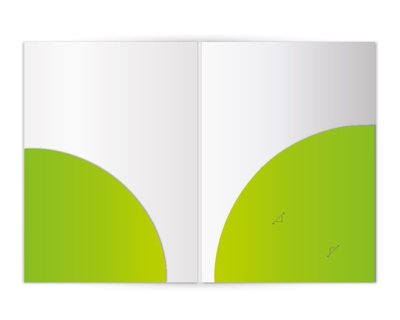 2 Taschen Mappen rund