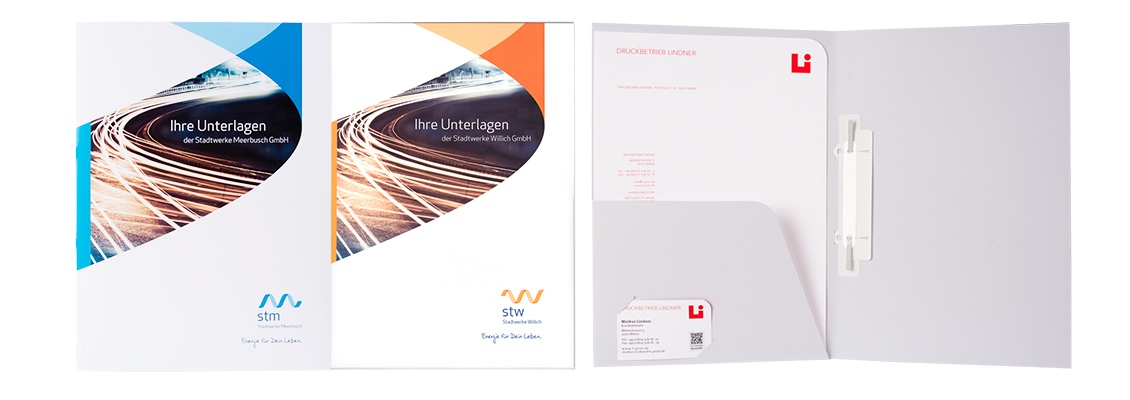 Pressemappen für PR, Event & Vertrieb
